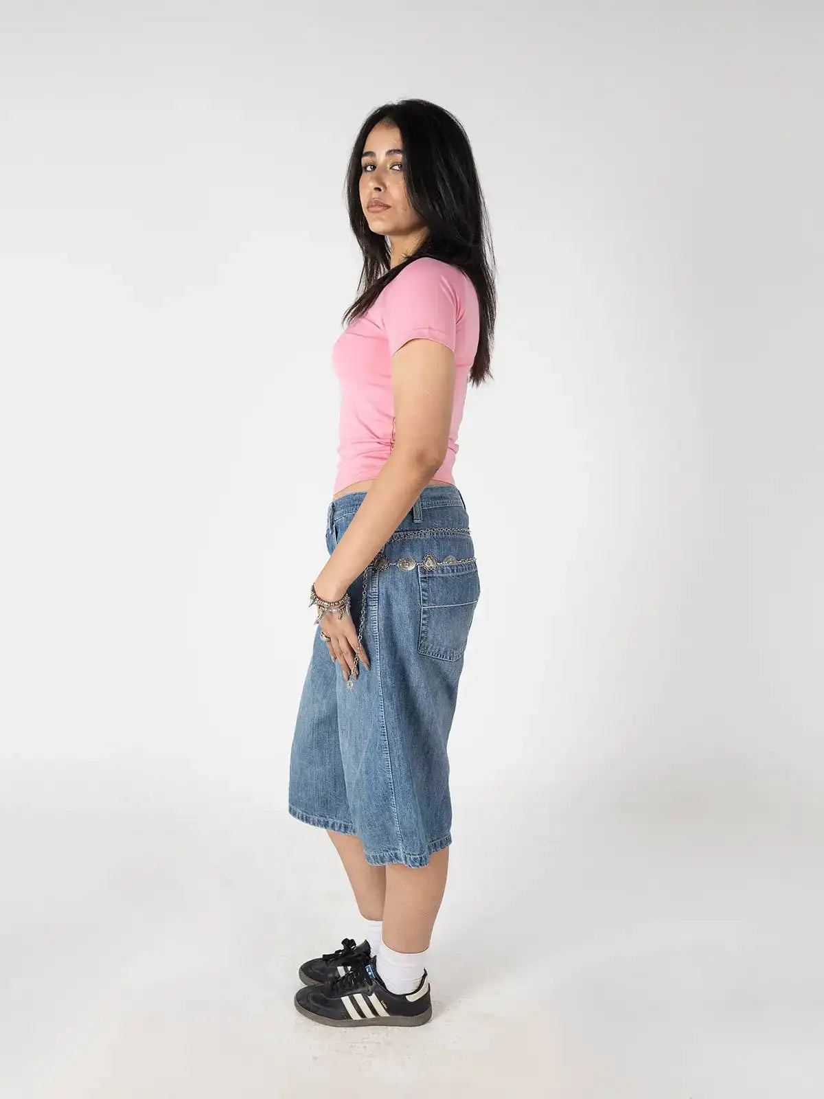 Faya Studio Baby Tee – Bubble Pink Flame