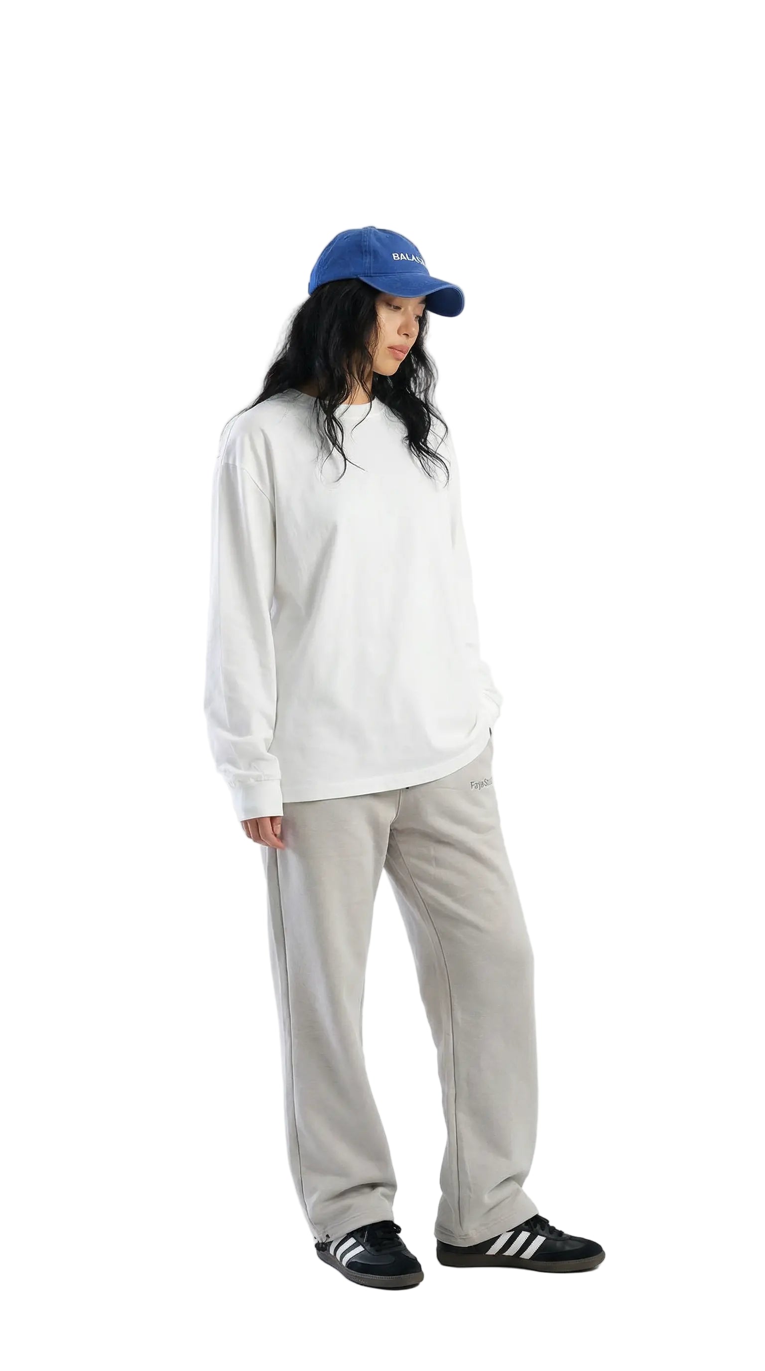 Grey Wide-Leg Sweatpants – Unisex Streetwear Essential by Fayastudioeg