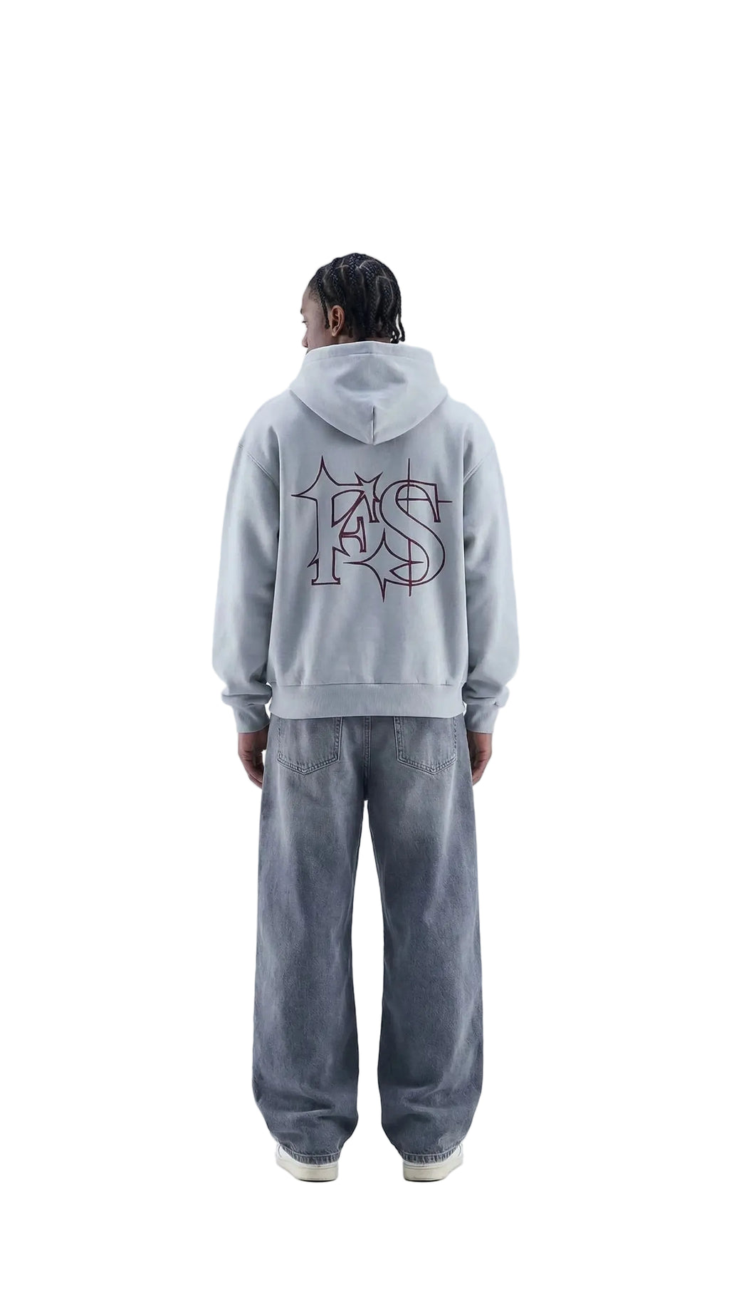 Grey Zip-up FS Hoodie Jacket