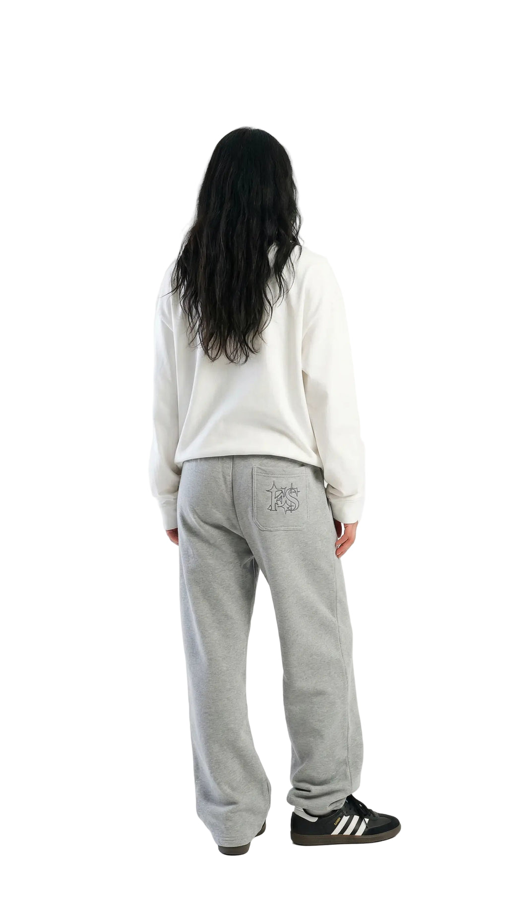 Grey Wide-Leg Sweatpants – Unisex Streetwear Essential by Fayastudioeg