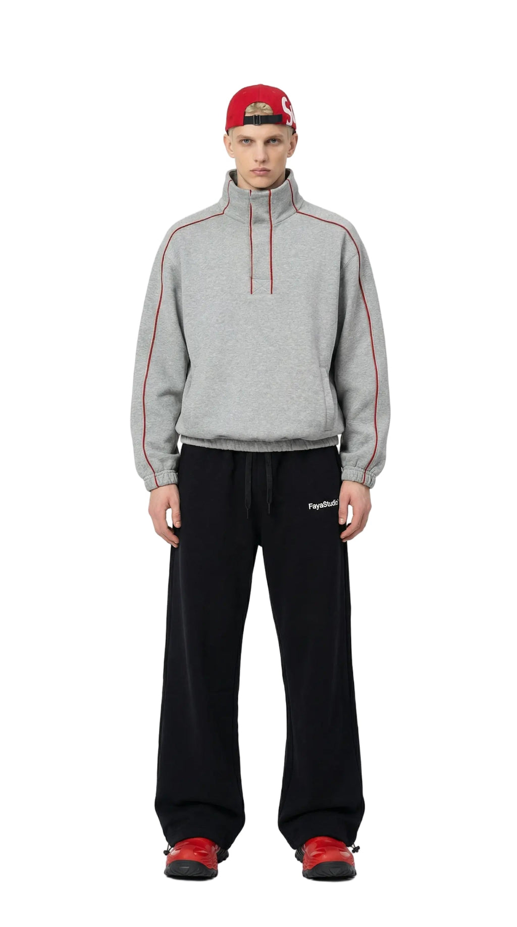 Black Wide-Leg Sweatpants – Effortless Style by Fayastudioeg